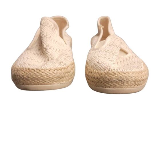 Esprit Nadine Fashion Sneaker Cream Crochet Comfy Loafer Espadrille Shoe - Picture 3 of 10